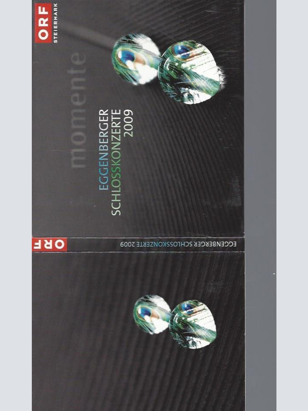 CD--EGGENBERGER SCHLOSSKONZERTE 2009 // DOKU CD