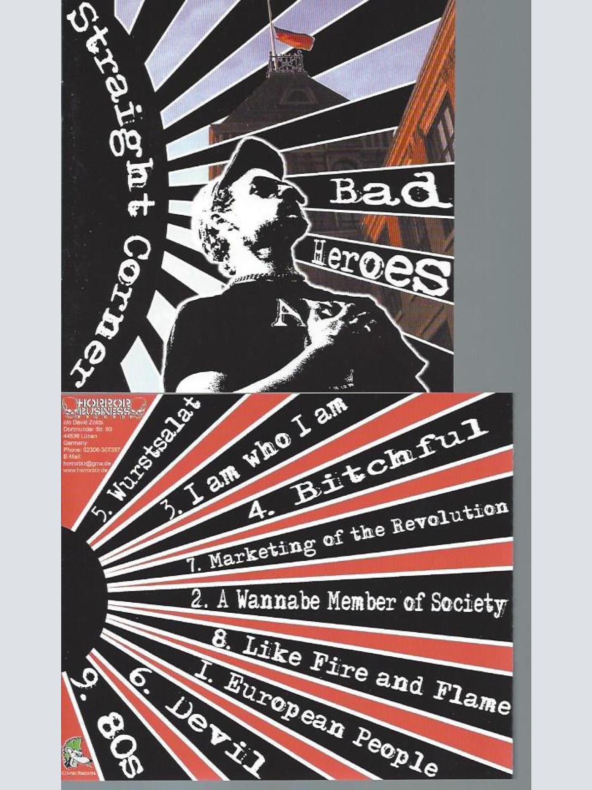 CD-- Straight Corner  Bad Heroes