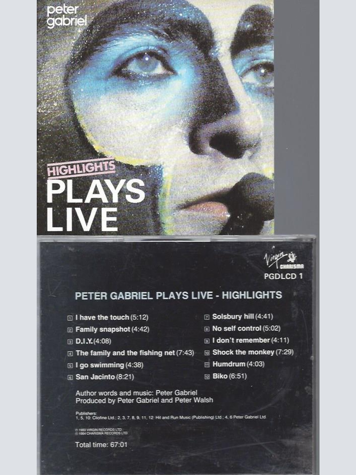 CD-- Peter Gabriel  Plays Live - Highlights // MADE IN CH