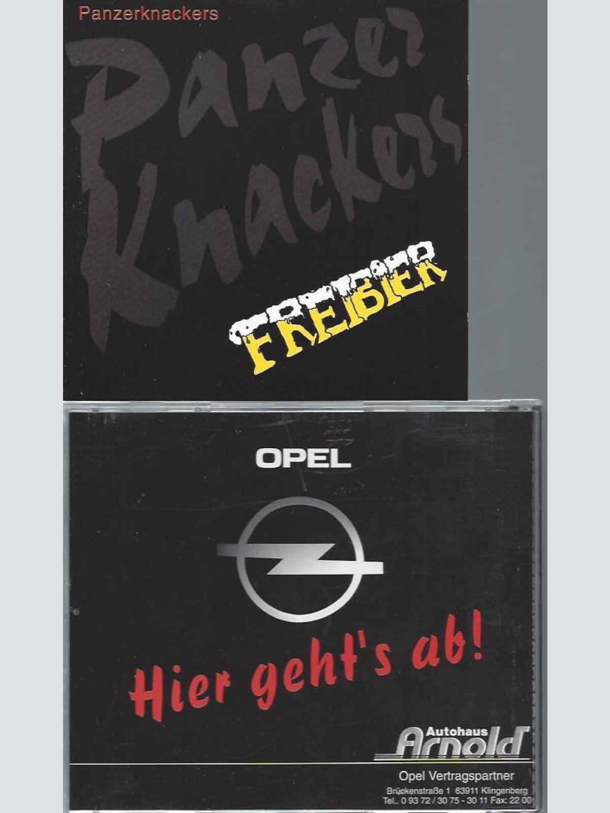 CD--PANZERKNACKERS FREIBIER