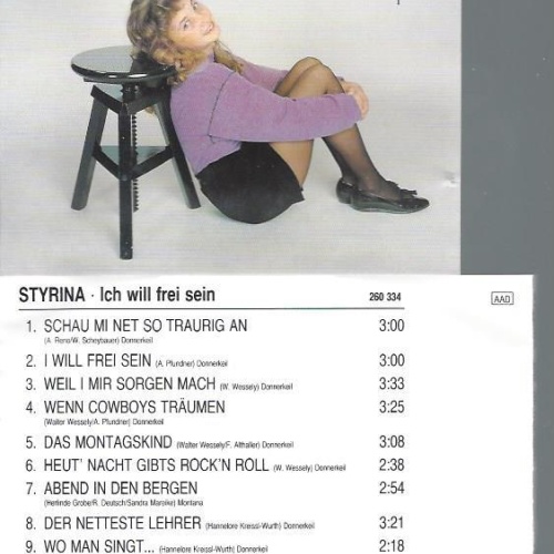 CD--STYRINA ICH WILL FREI SEIN
