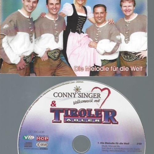 CD--CONNY SINGER VOLKSMUSIK MIT TIROLER ADLER