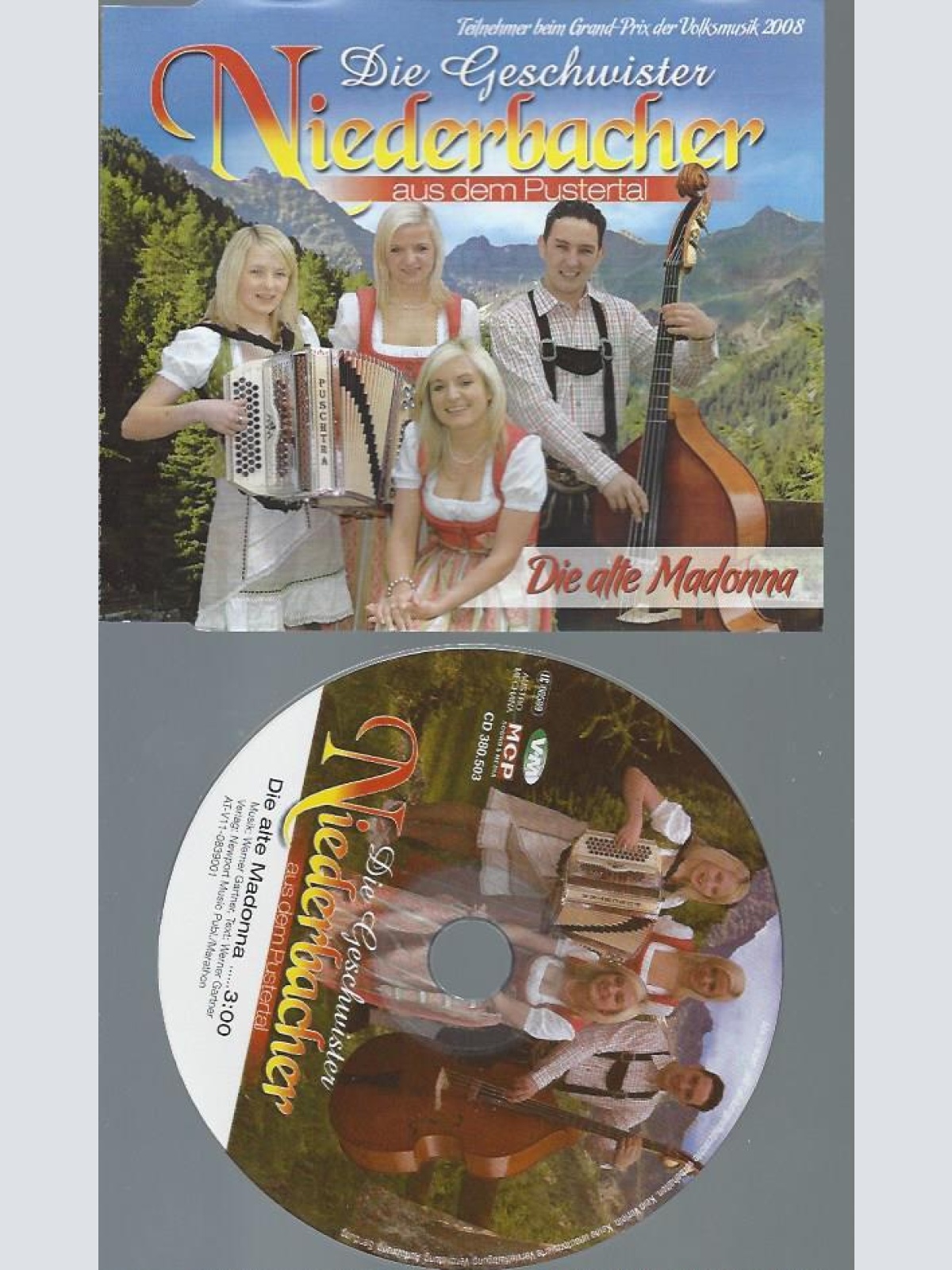 CD--DIE GESCHWISTER NIEDERBACHER DIE ALTE MADONNA