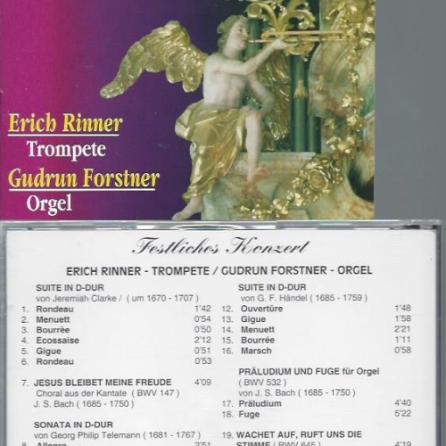 CD--FESTLICHES KONZERT ERICH RINNER