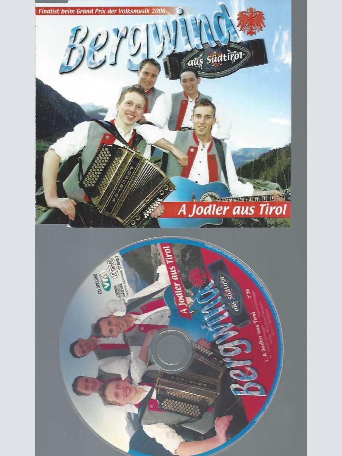 CD--BERGWIND A JODLER AUS TIROL