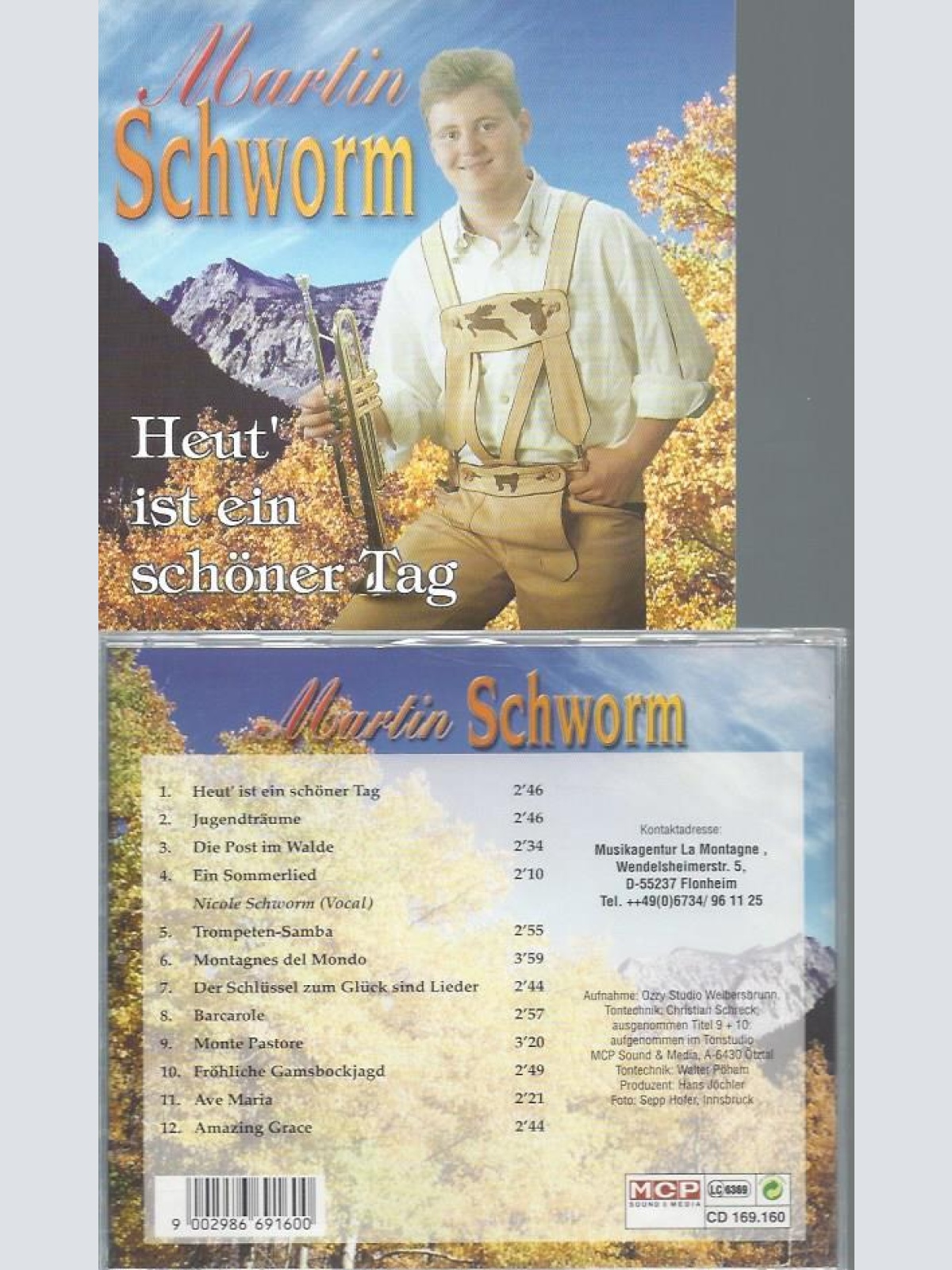 CD--MARTIN SCHWORM HEUT IST EIN SCHÖNER TAG