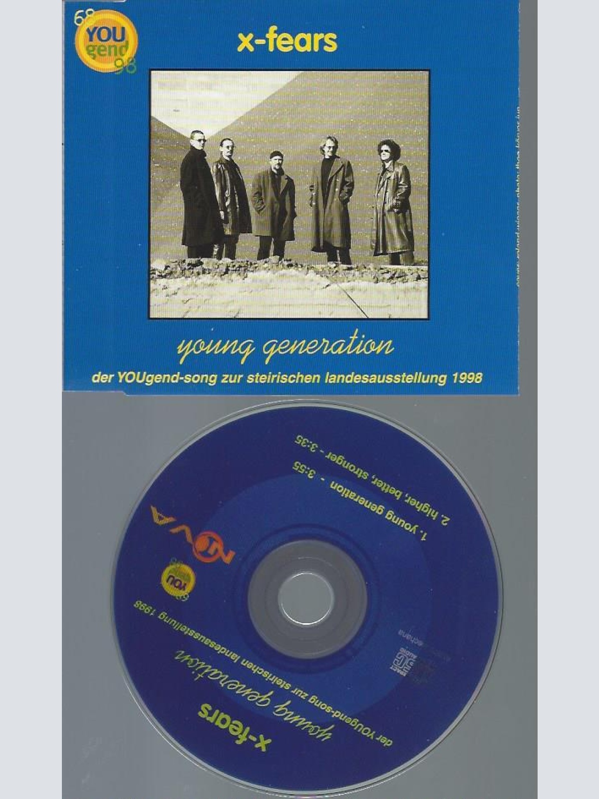 CD--X-FEARS YOUNG GENERATION