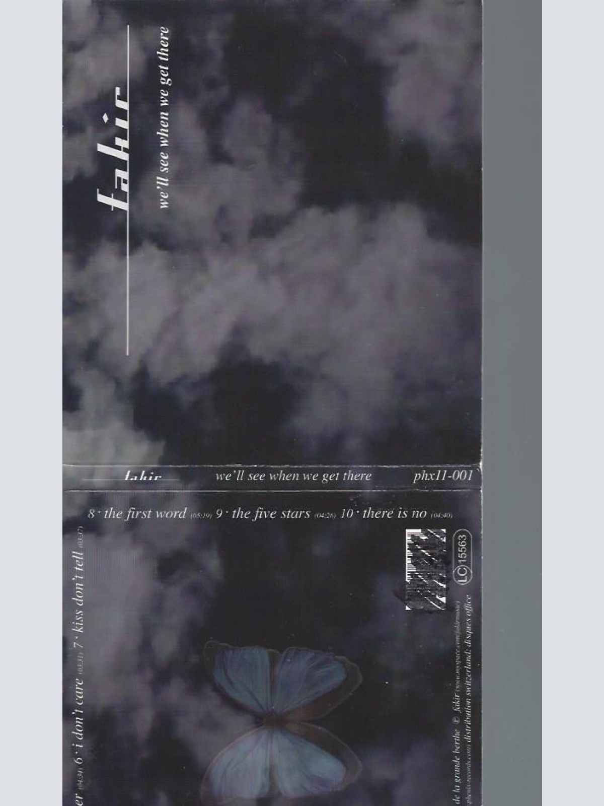 CD-- Fakir  we'll see when we get there