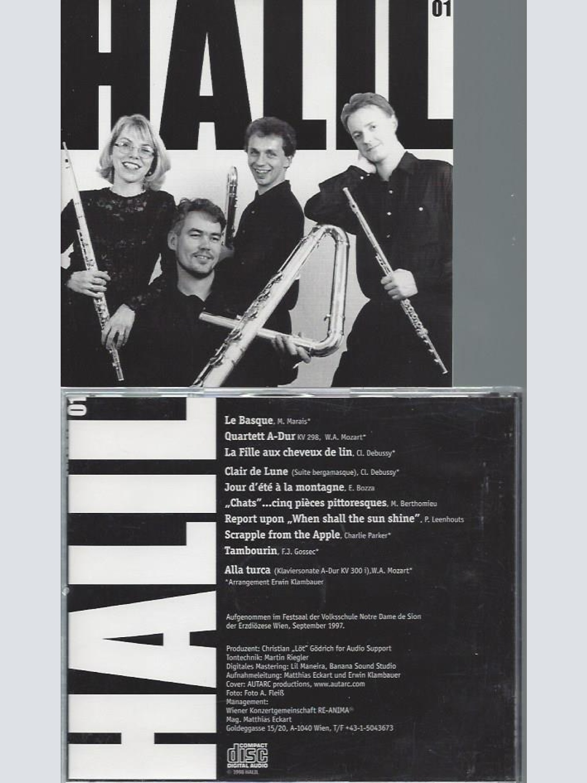 CD--HALIL KLAMBAUER PESENDORFER RIEPL