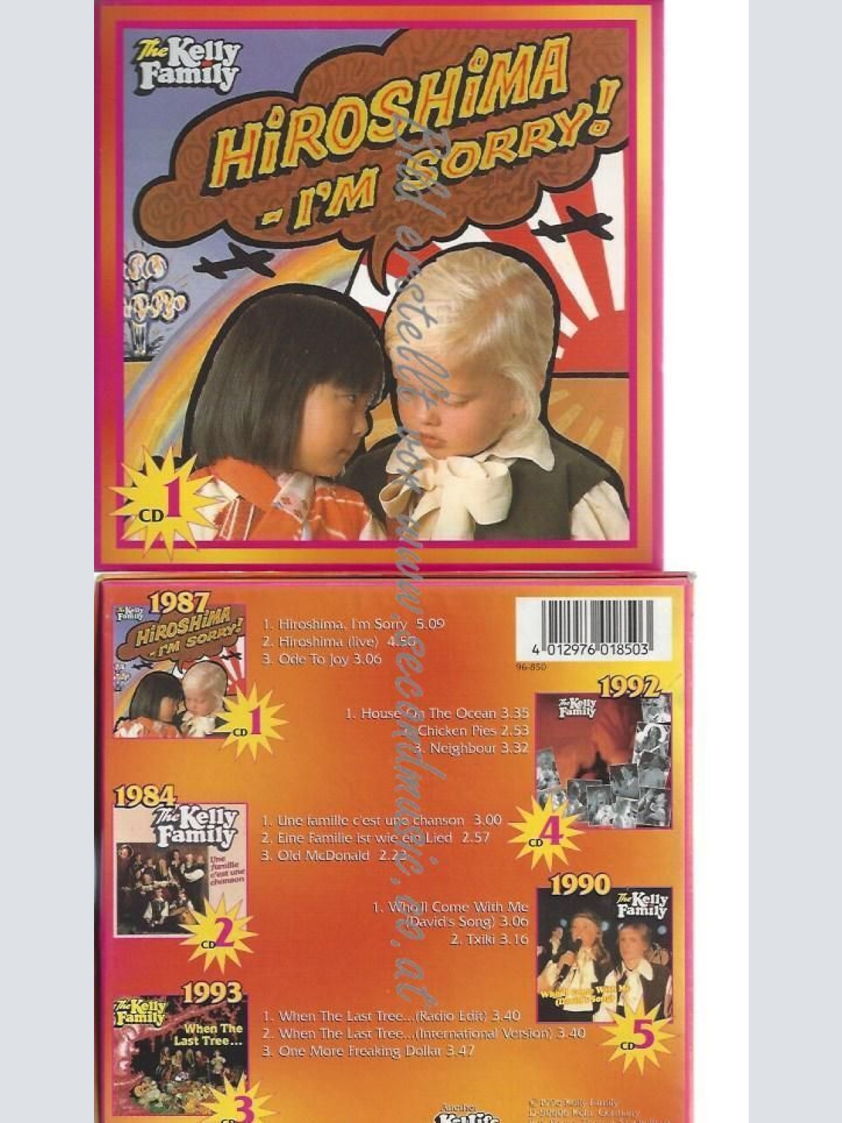 CD--KELLY FAMILY--    THE FIRST SINGLES | BOX-SET