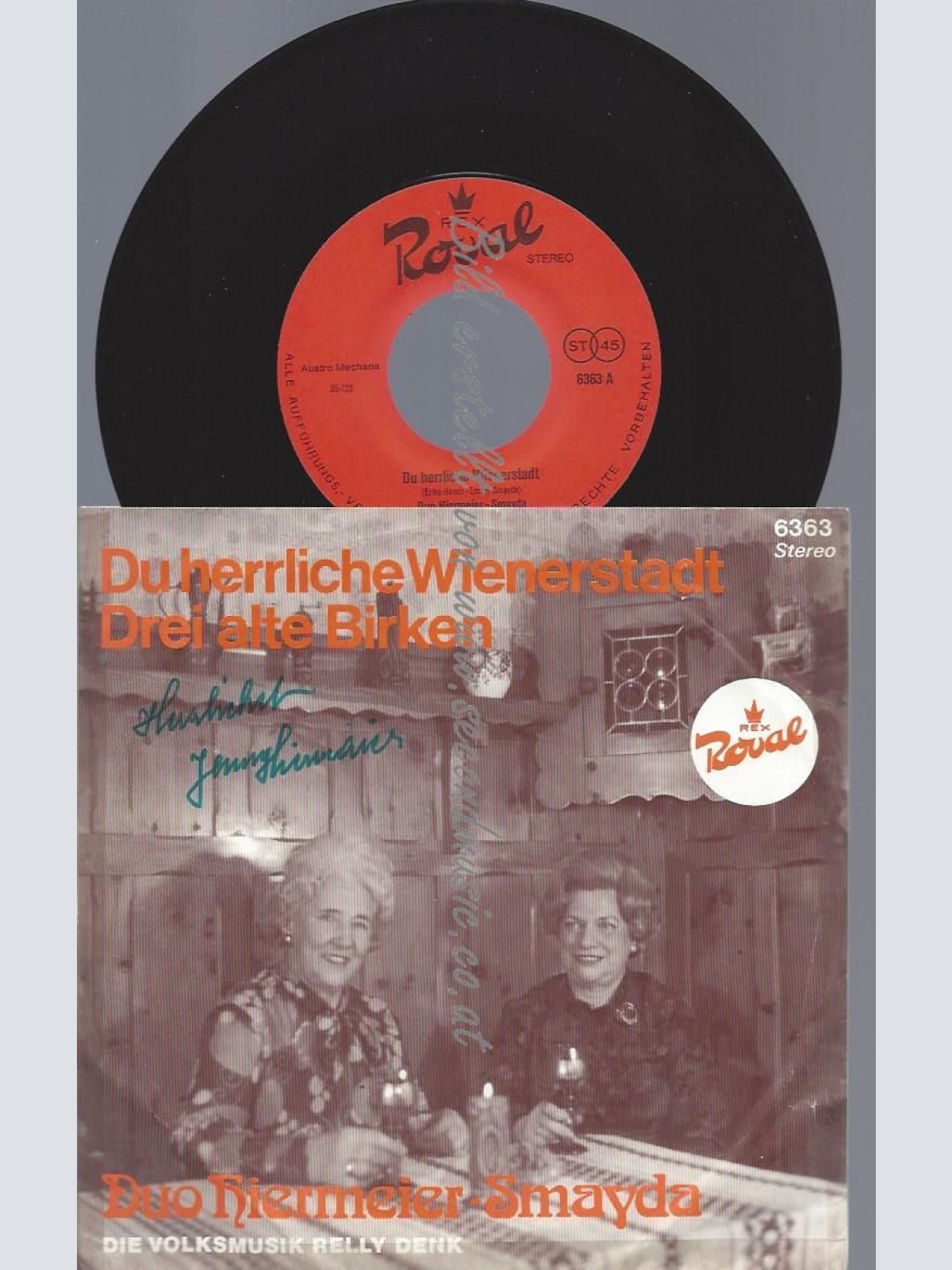 7" DUO HIERMEIER SMAYDA DU HERRLICHE WIENERSTADT