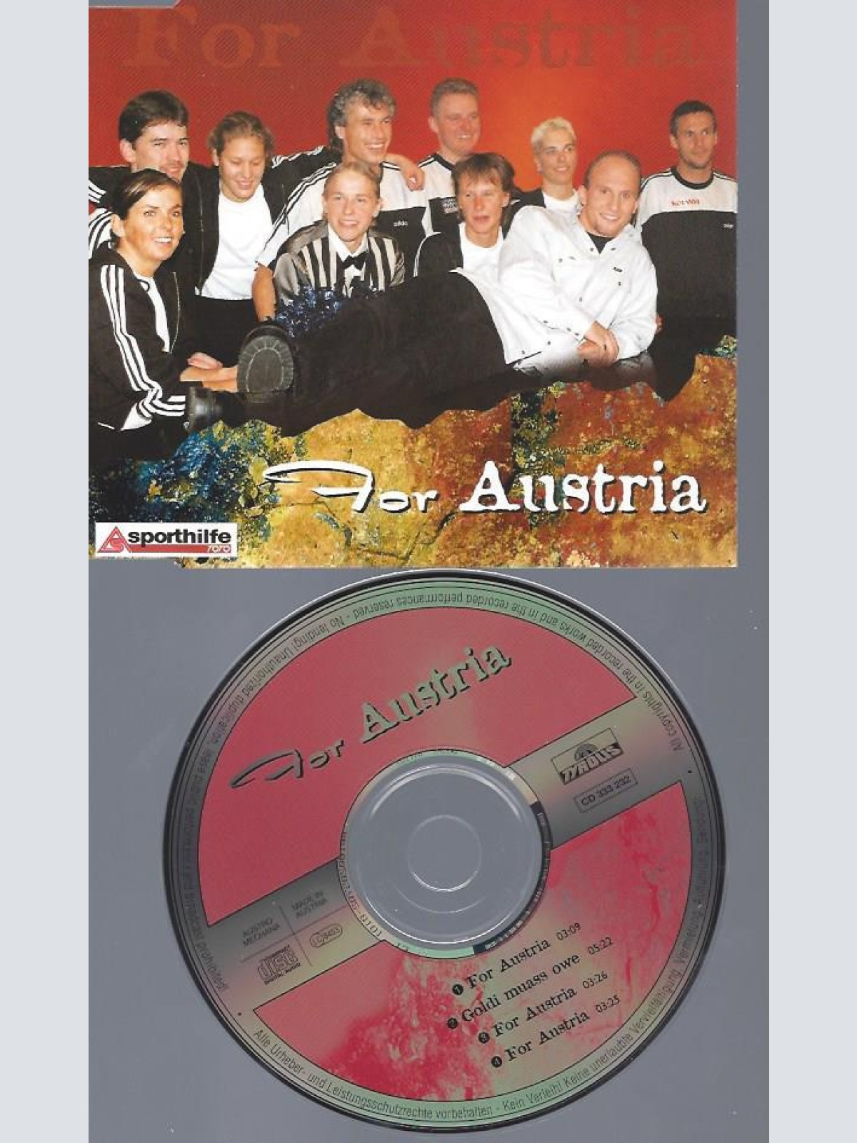 CD--FOR AUSTRIA -GOLDI MUASS OWE