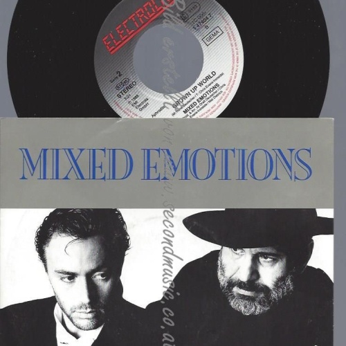 7"   Mixed Emotions  I Never Give Up