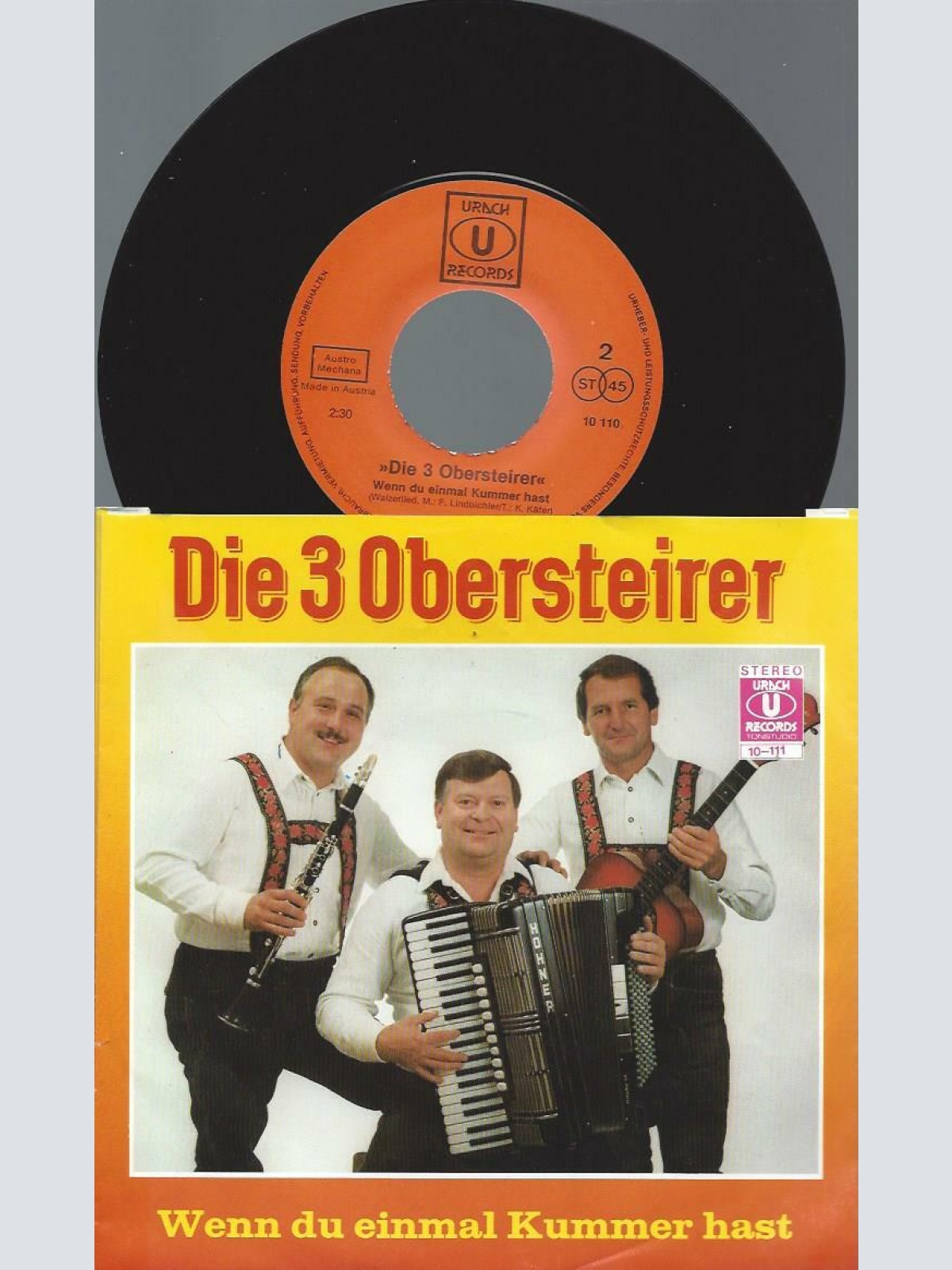 7" DIE 3 OBERSTEIRER WENN DU EINMAL KUMMER HAST