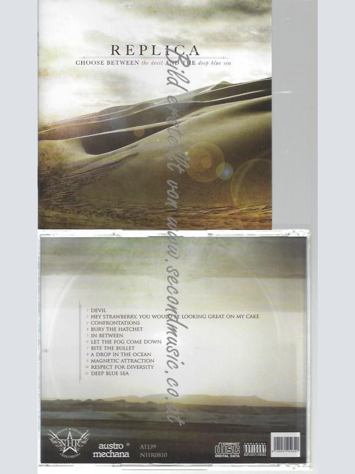 CD--REPLICA--    CHOOSE BETWEEN THE DEVIL AND THE DEEP BLUE SEA