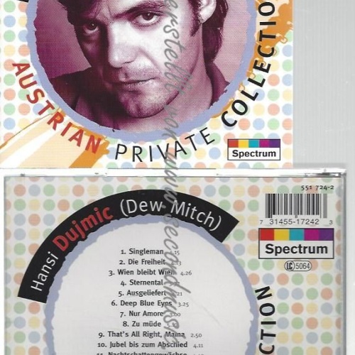 CD--HANS DUJMIC--    AUSTRIAN PRIVATE COLLECTION