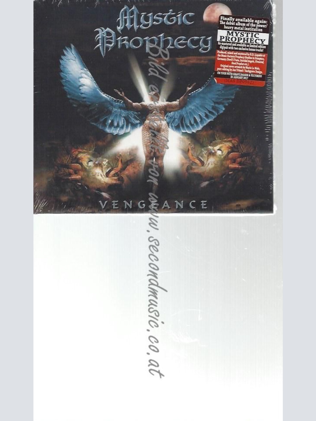 CD--MYSTIC PROPHECY--    VENGEANCE