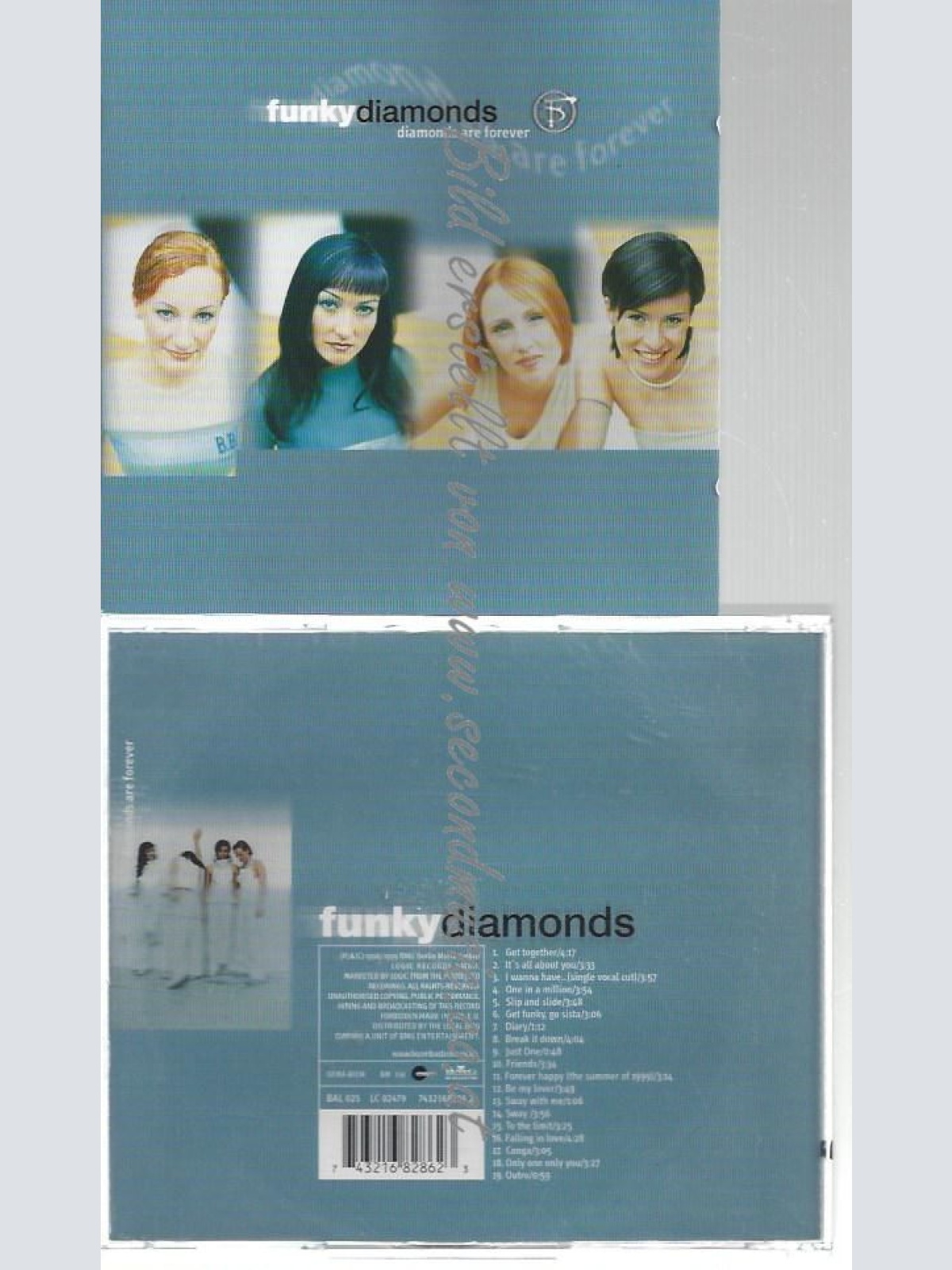 CD--FUNKY DIAMONDS--    DIAMONDS ARE FOREVER