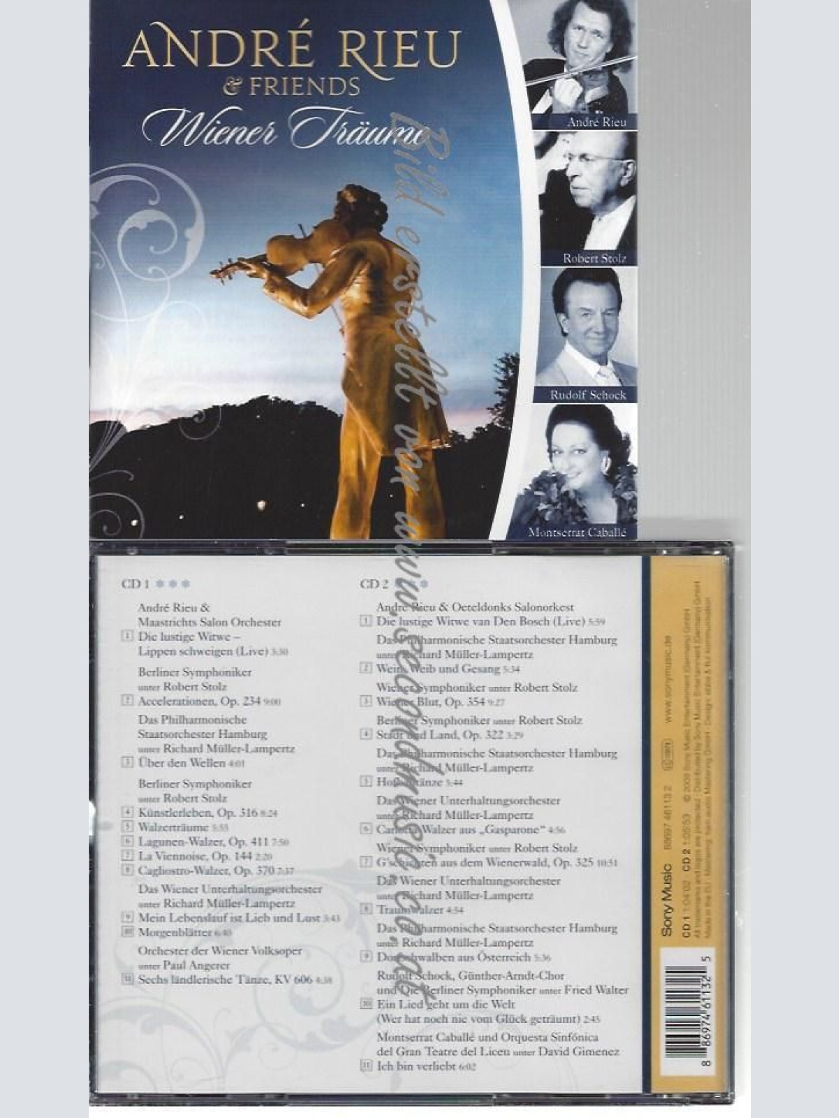 CD--ANDRE RIEU --    WIENER TRÄUME | DOPPEL-CD