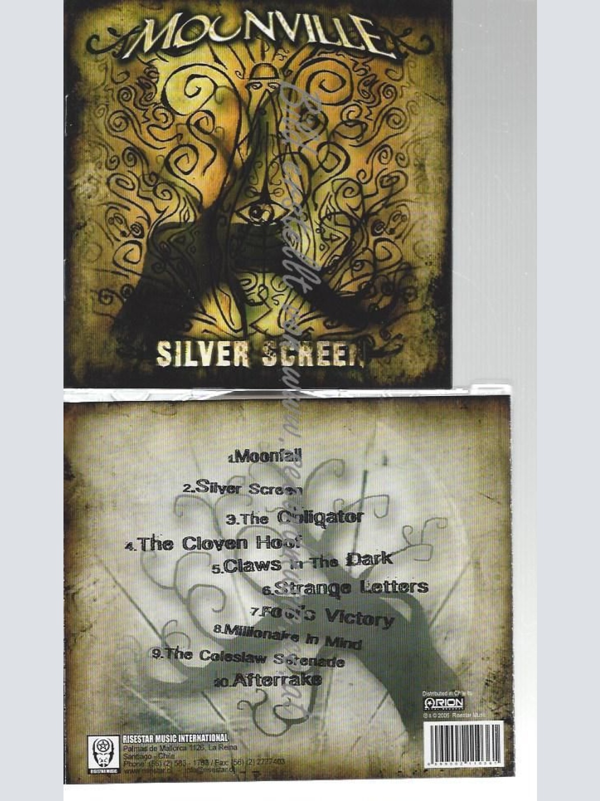 CD--MOONVILLE--    SILVER SCREEN