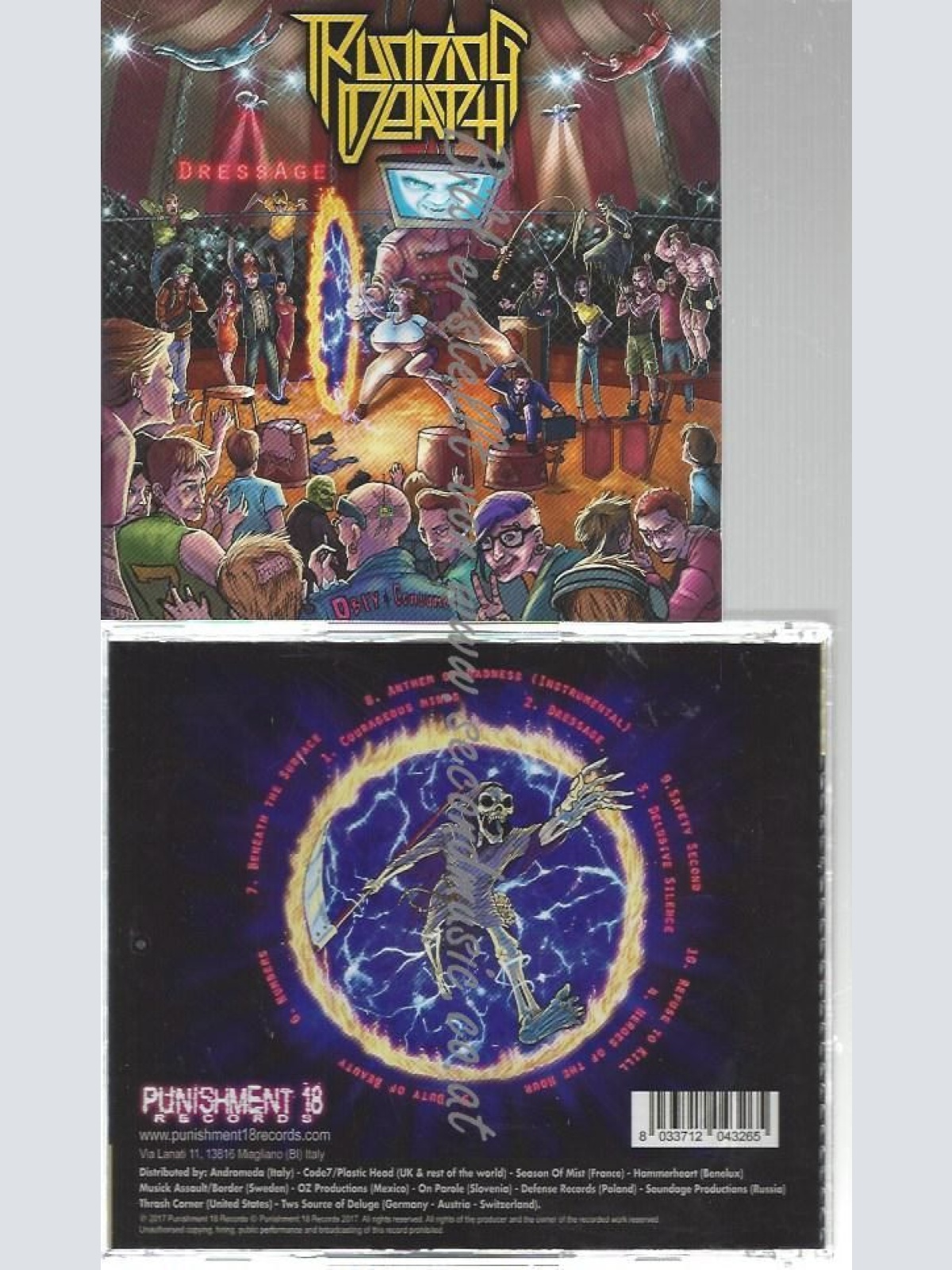 CD--RUNNING DEATH--    DRESSAGE