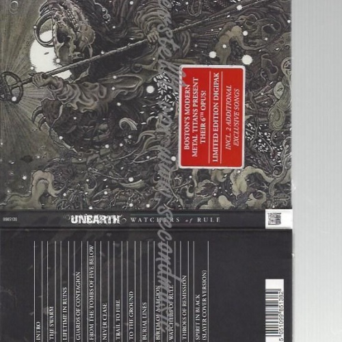CD--UNEARTH--    WATCHERS OF RULE