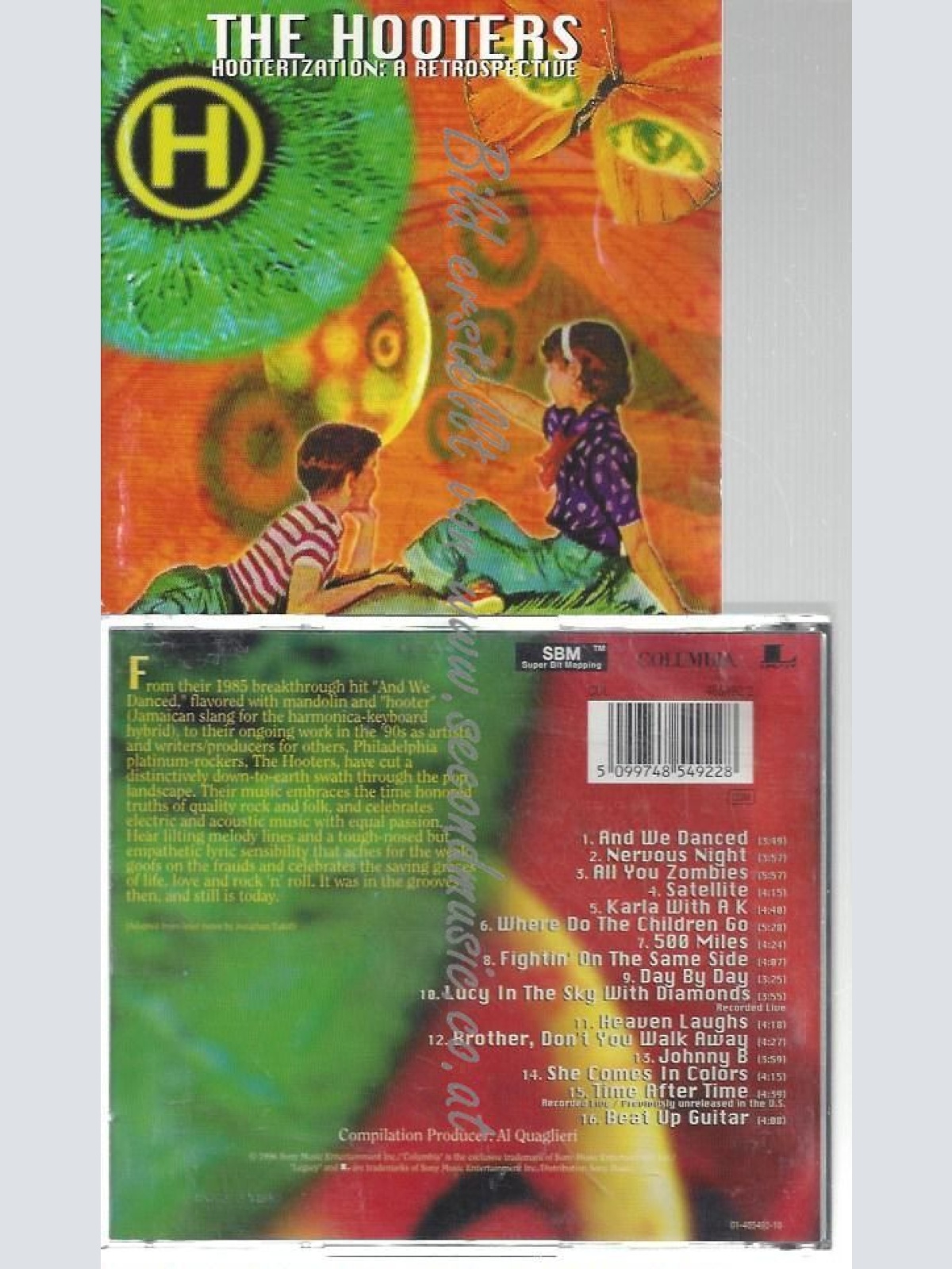 CD--THE HOOTERS--    HOOTERIZATION: A RETROSPECTIVE