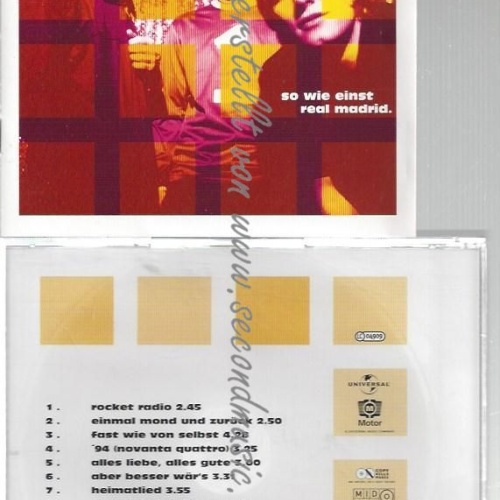CD--SPORTFREUNDE STILLER--    SO WIE EINST REAL MADRID