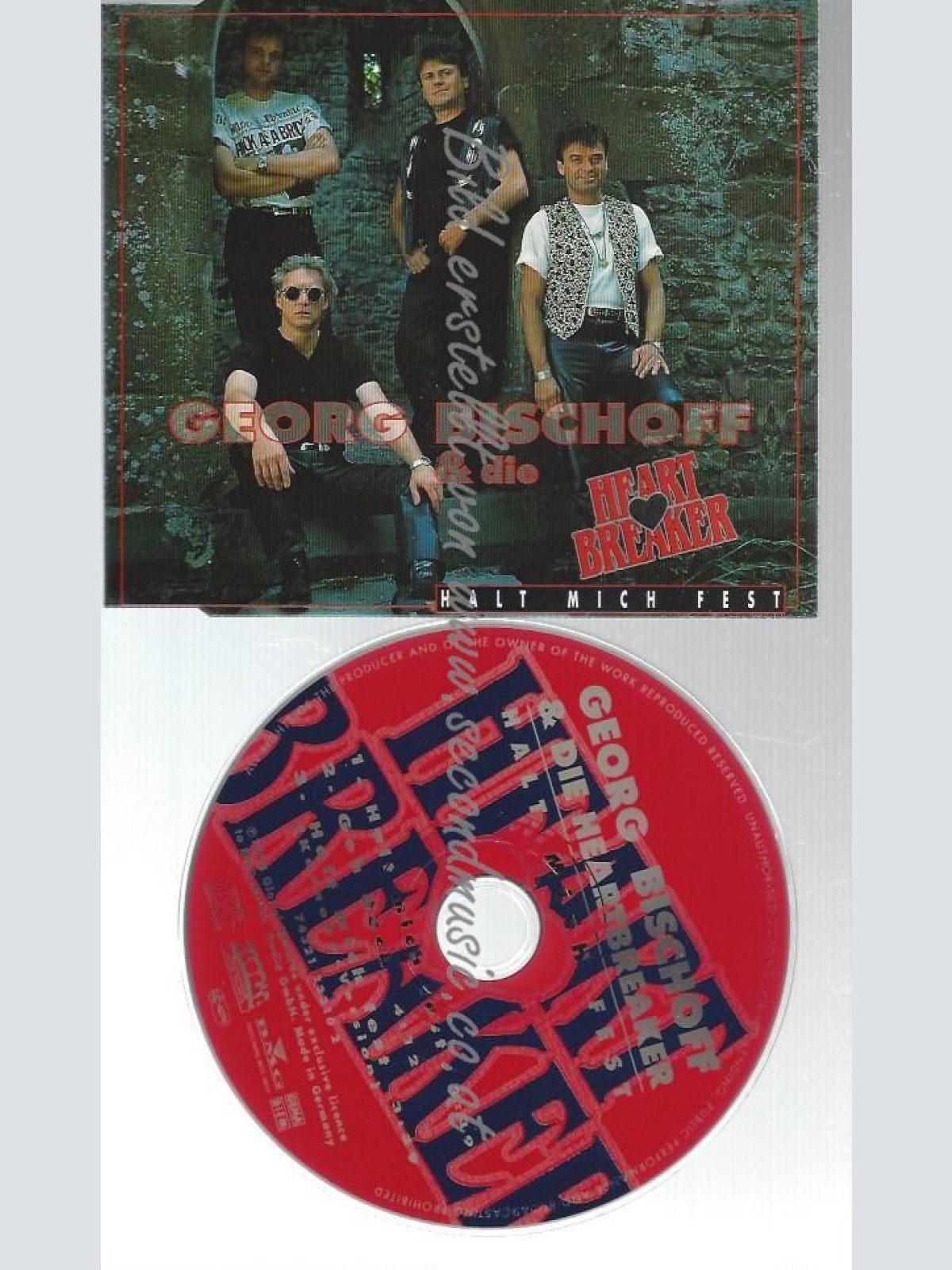 CD--GEORG BISCHOFF--    HALT MICH FEST