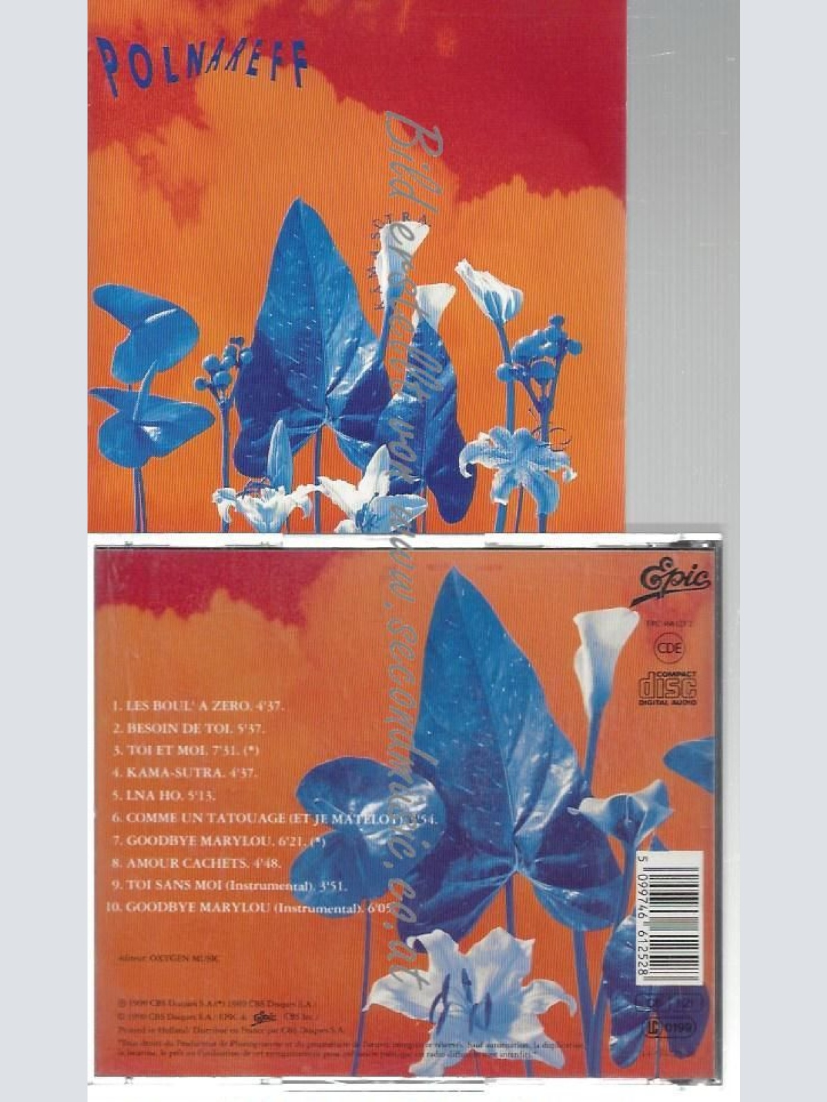 CD--MICHEL POLNAREFF--    KAMA-SUTRA