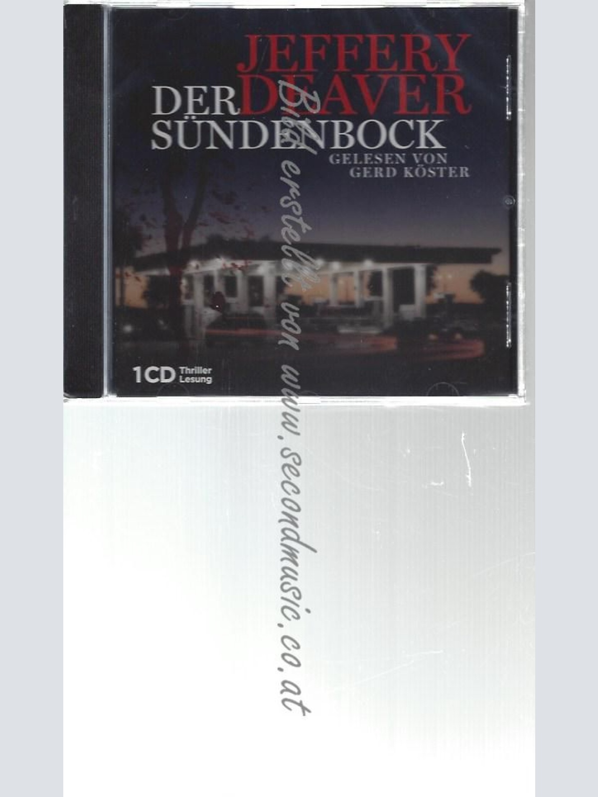 CD--JEFFERY DEAVER--    DER SÜNDENBOCK