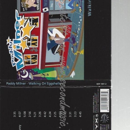 CD--PADDY MILNER--    WALKING ON EGGSHELLS