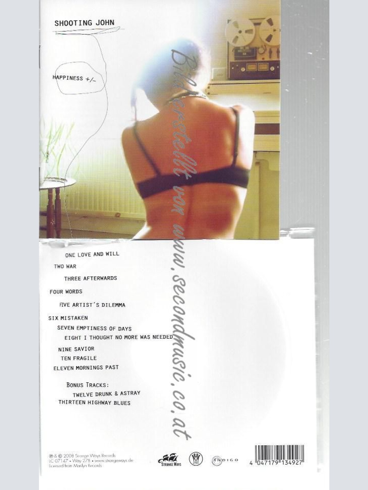 CD--    VON SHOOTING JOHN--    HAPPINESS+