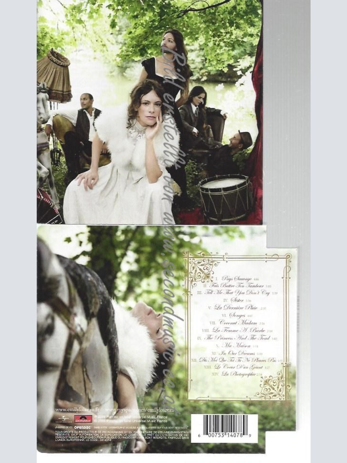 CD--EMILY LOIZEAU--    PAYS SAUVAGE