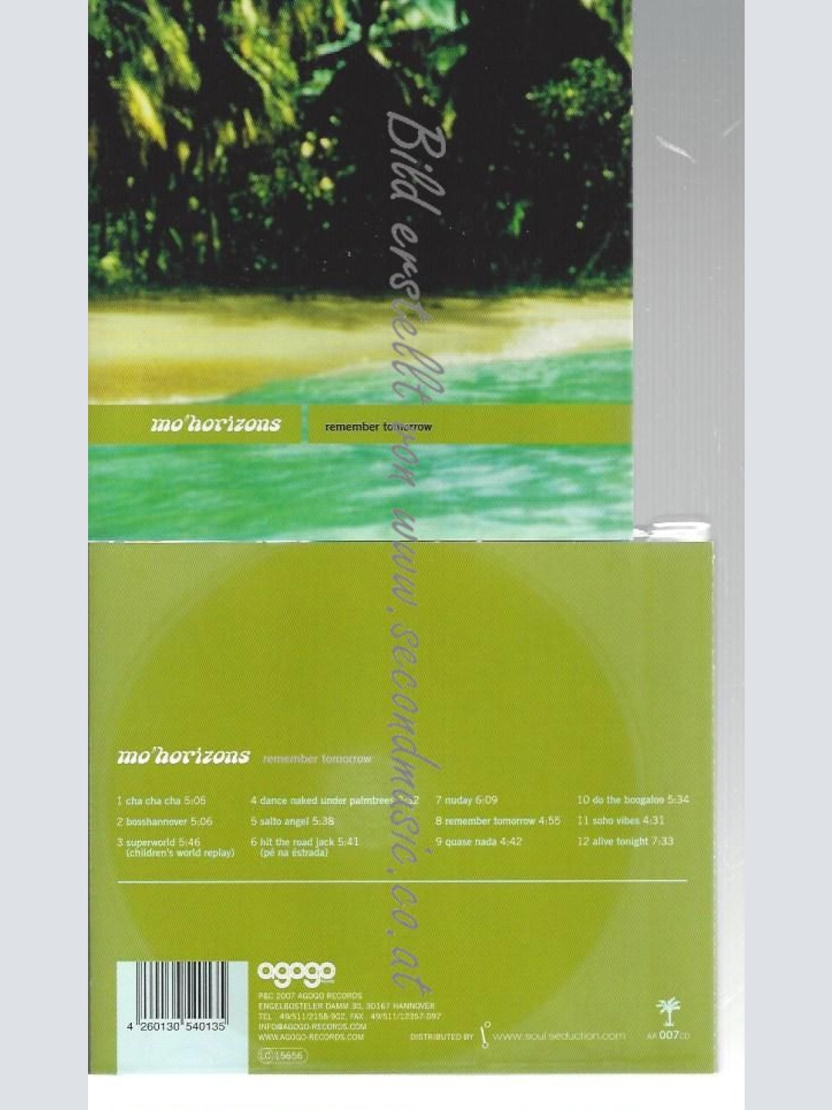 CD--MO' HORIZONS--    REMEMBER TOMORROW