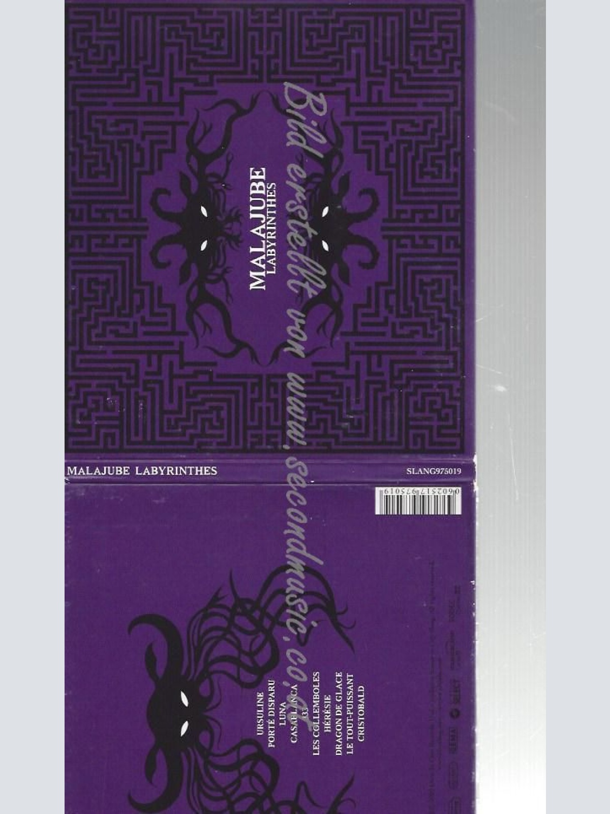 CD--MALAJUBE--    LABYRINTHES