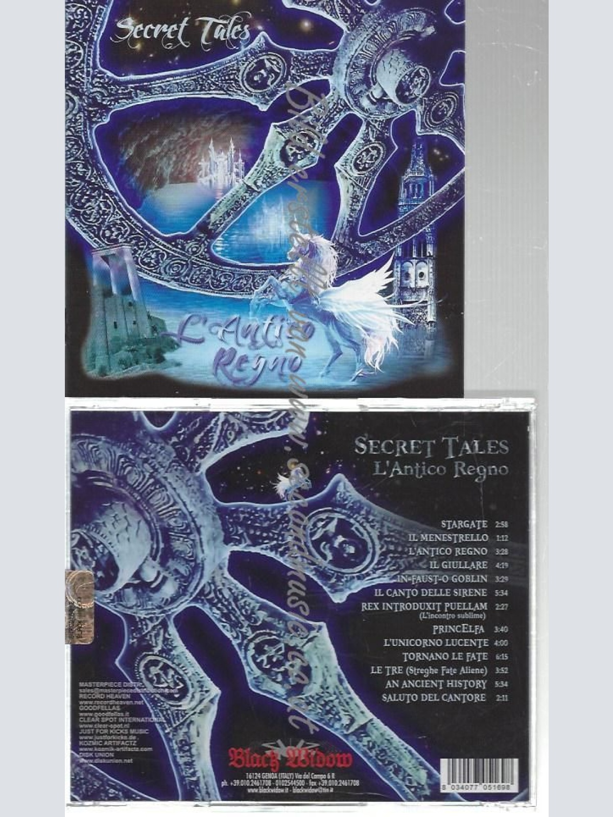 CD--SECRET TALES--    L'ANTICO REGNO
