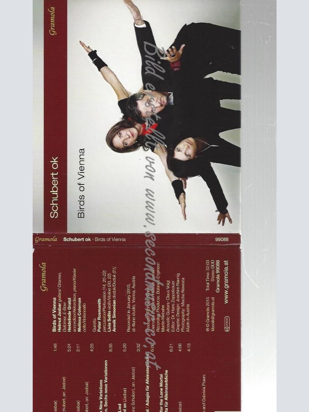 CD--BIRDS OF VIENNA--    SCHUBERT OK