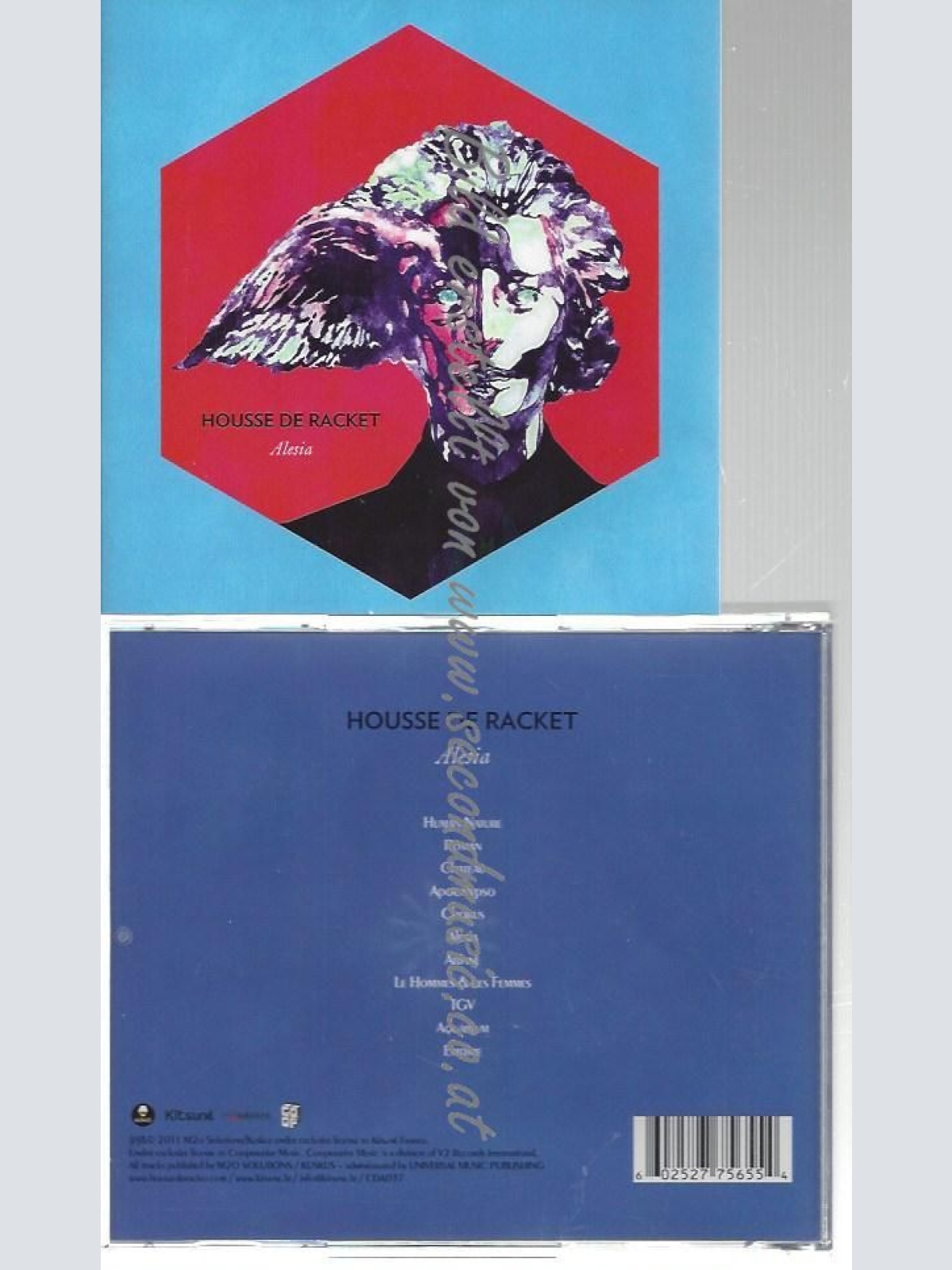 CD--HOUSSE DE RACKET--    ALÉSIA