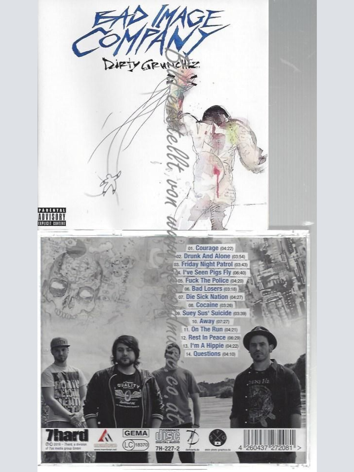 CD--BAD IMAGE COMPANY--    DIRTY GRUNCHEZ [EXPLICIT]