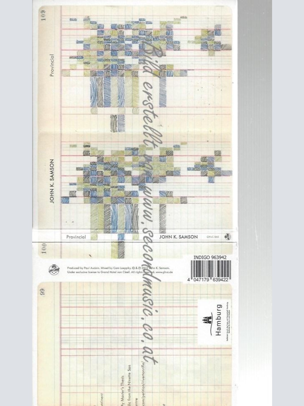 CD--JOHN K. SAMSON--    PROVINCIAL