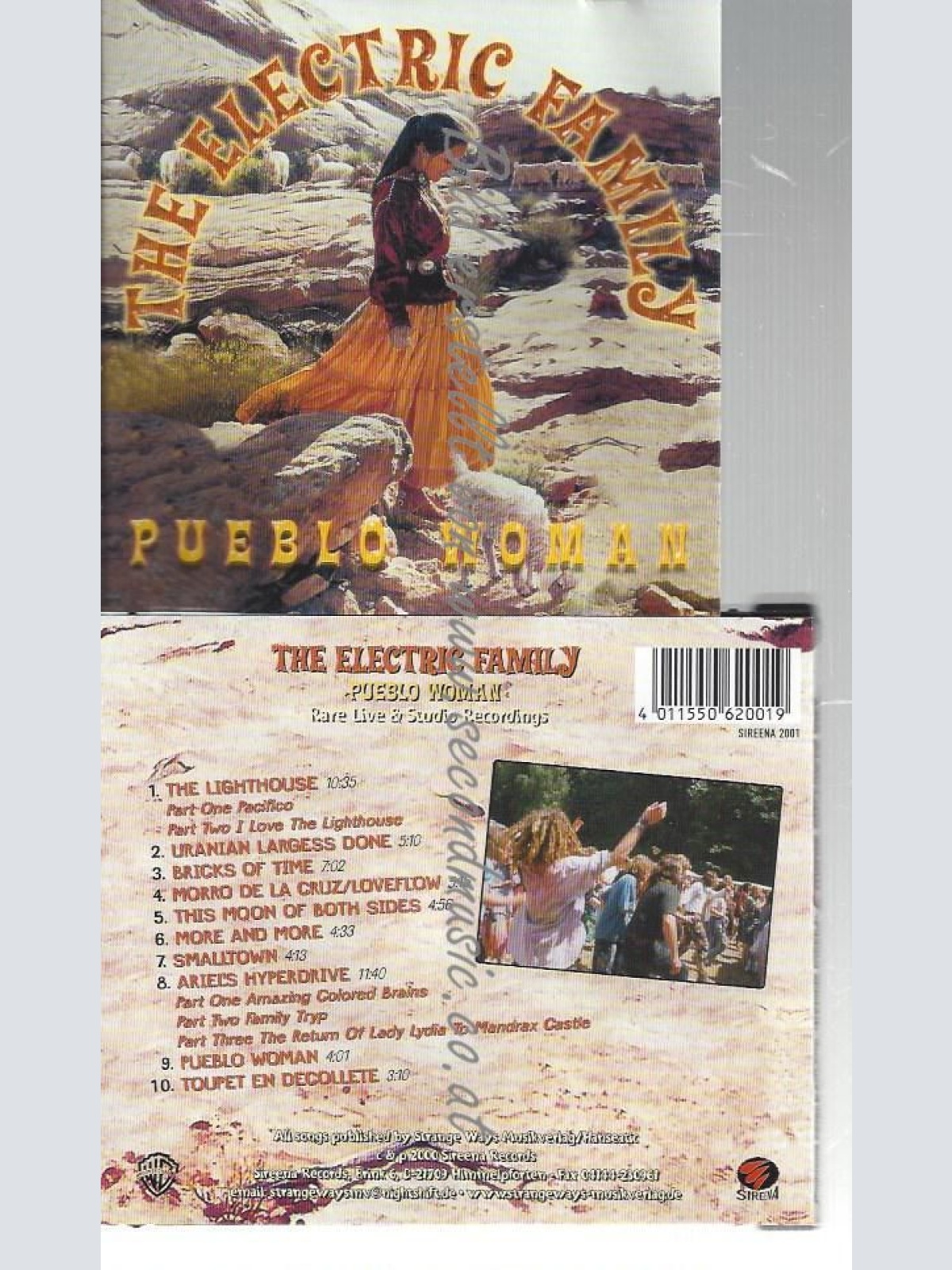 CD--THE ELECTRIC FAMILY--    PUEBLO WOMAN