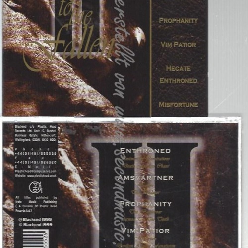 CD--GLUEBALL--    HYMNS TO THE FALLEN II