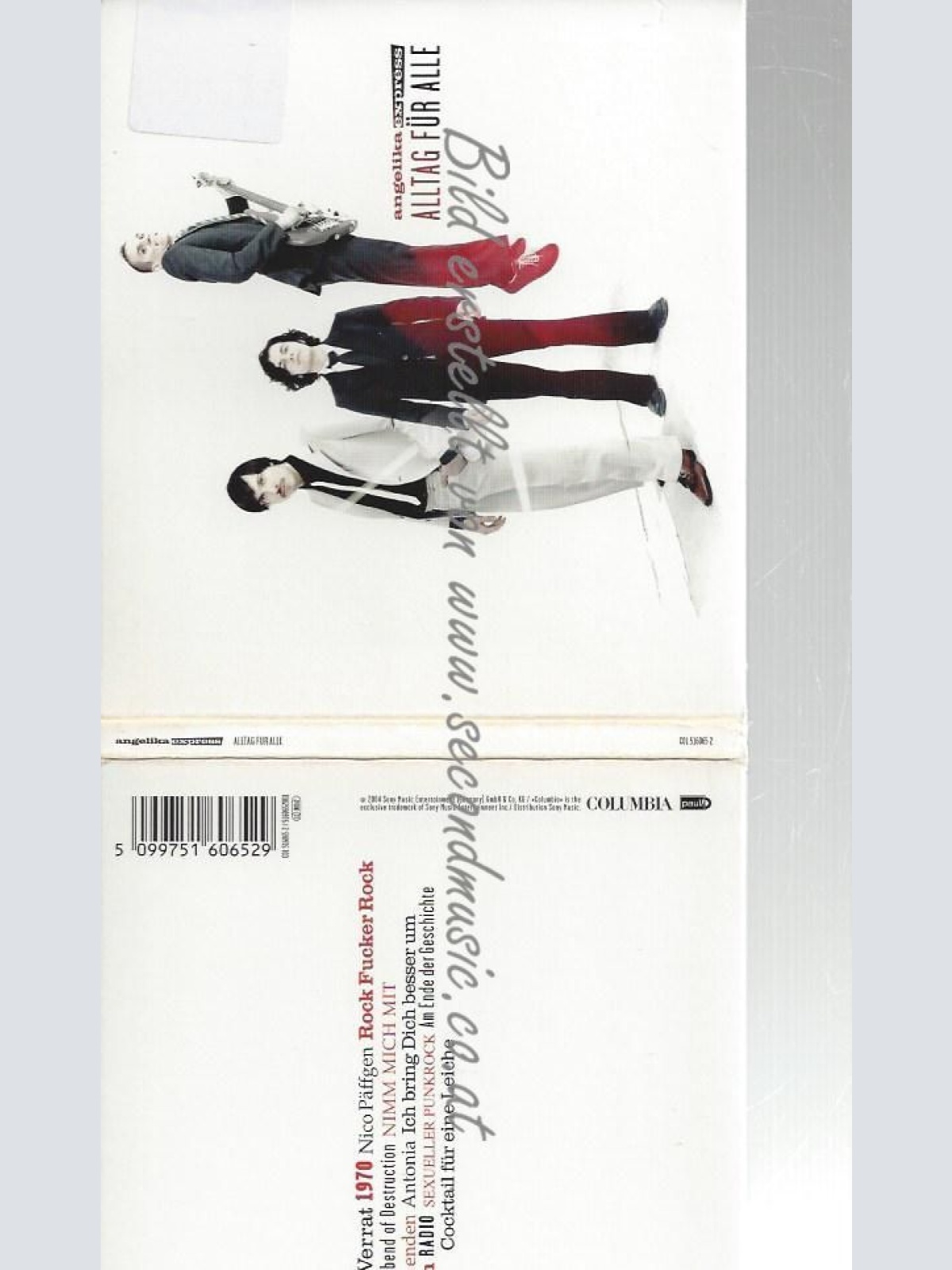 CD--ANGELIKA EXPRESS--    ALLTAG FÜR ALLE