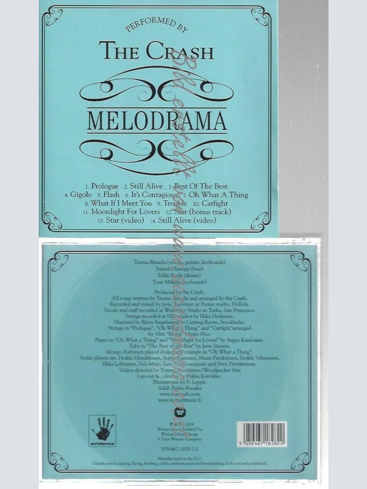 CD--THE CRASH--    MELODRAMA