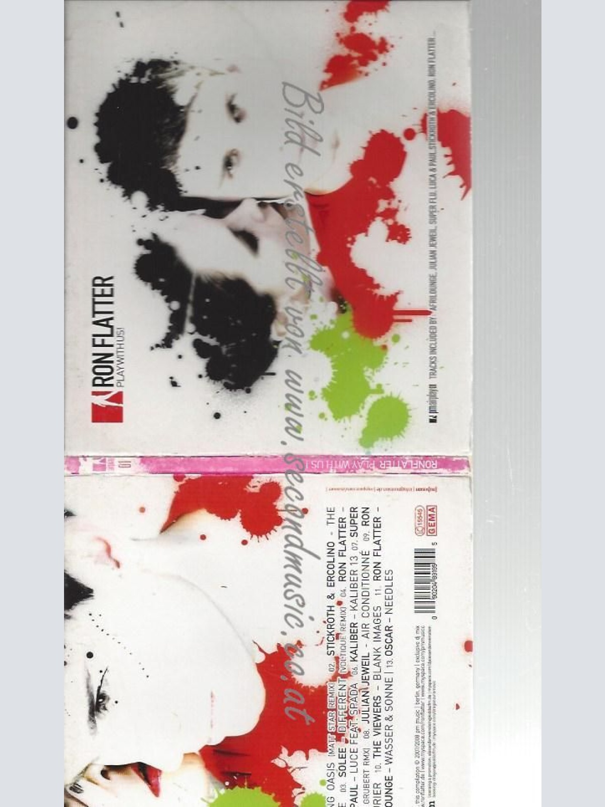 CD--RON FLATTER--    PLAY WITH US