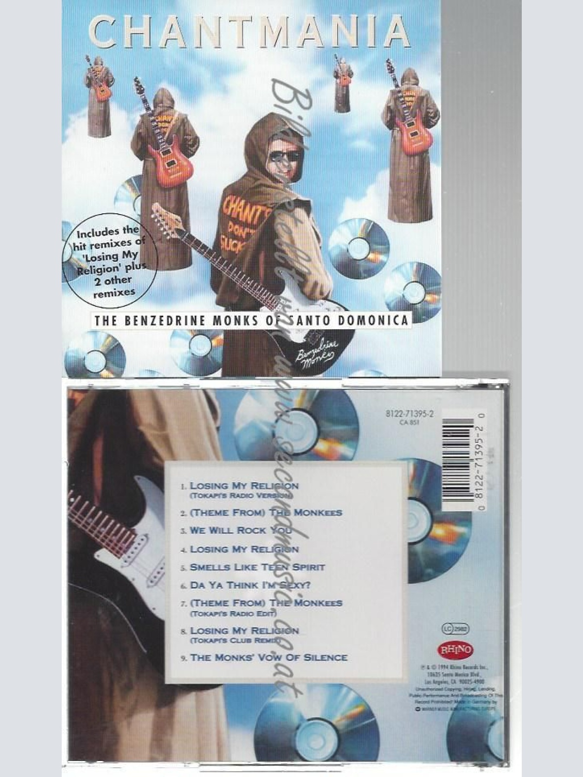 CD-- The Benzedrine Monks Of Santo Domonica – Chantmania