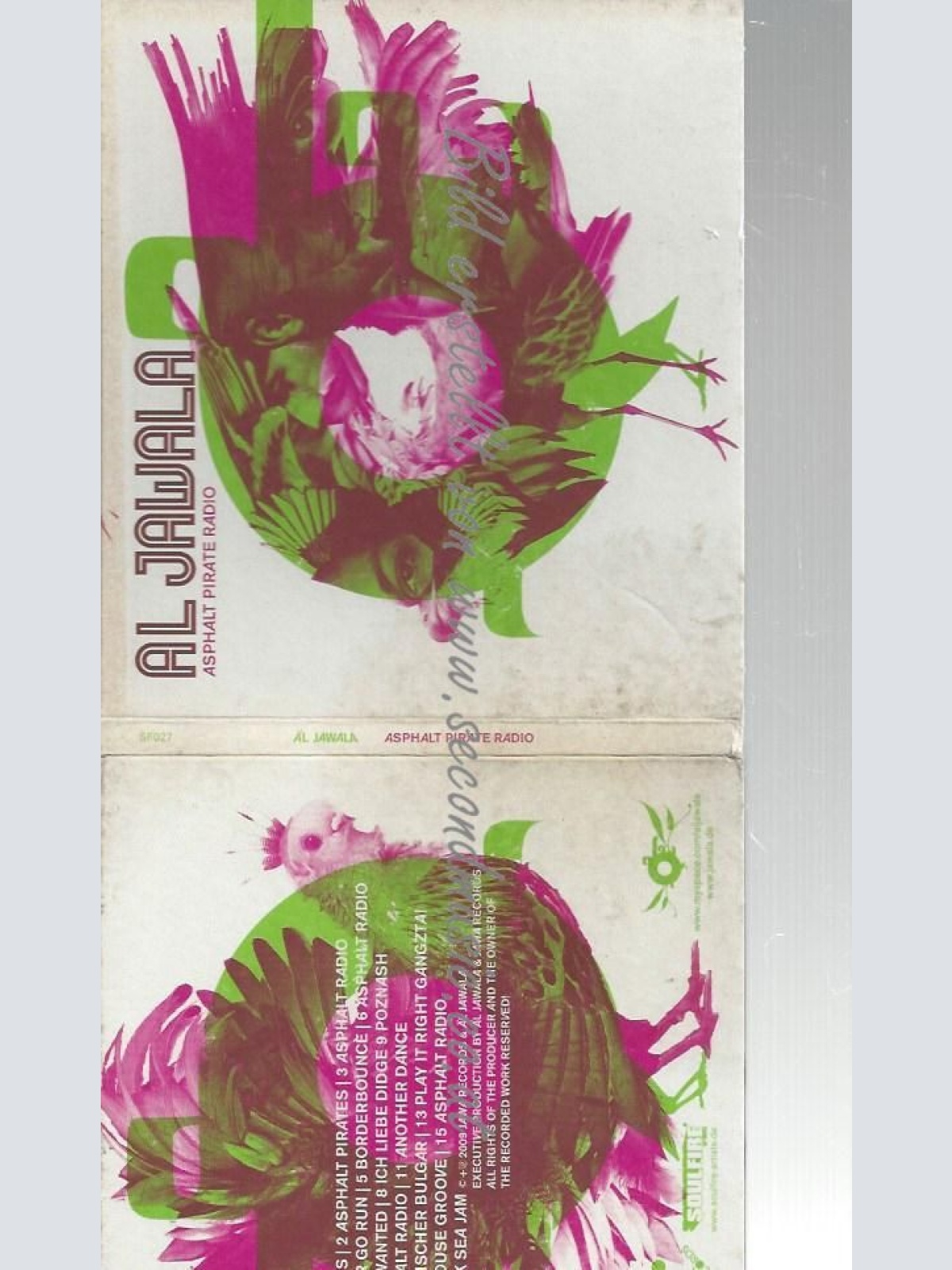 CD--ÄL JAWALA & AL JAWALA--    ASPHALT PIRATE RADIO