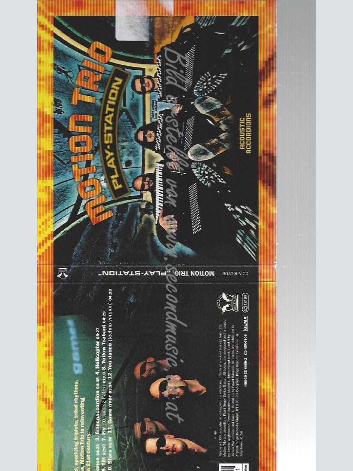 CD--MOTION TRIO--    PLAY-STATION