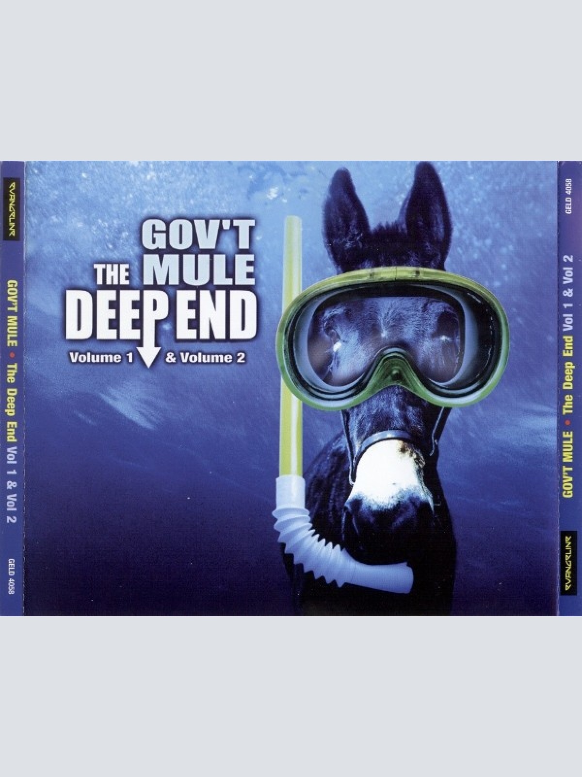 2xCD, Album + CD, Comp + Comp, RE Gov't Mule - The Deep End Volume 1 & Volume 2